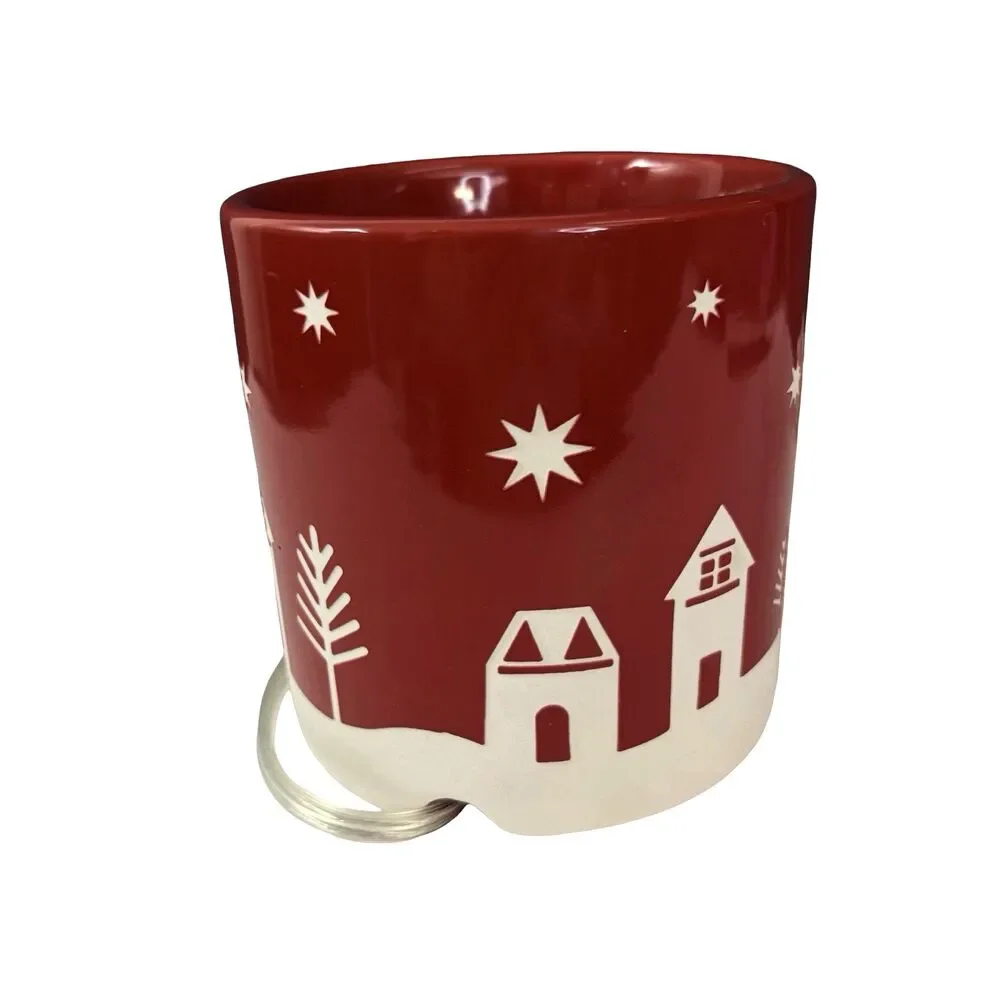 Yankee Candle WINTER VILLAGE Scenterpiece Easy MeltCup WARMER Christmas w/ Timer